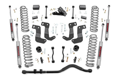 3.5 Inch Lift Kit C/A Drop 4-Door Jeep Wrangler Unlimited 4WD (24-26) Rough Country