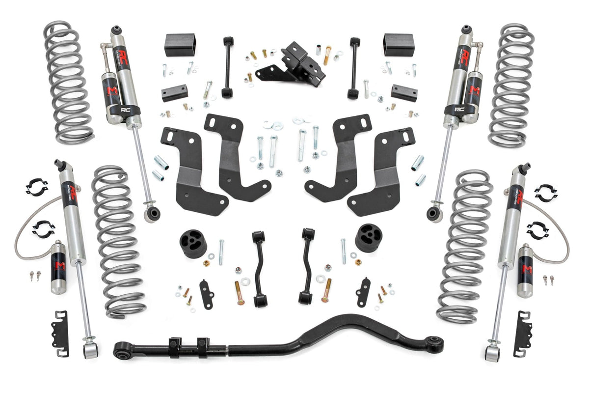 3.5 Inch Lift Kit C/A Drop Stage 1 M1R Jeep Wrangler Unlimited (24-26) Rough Country