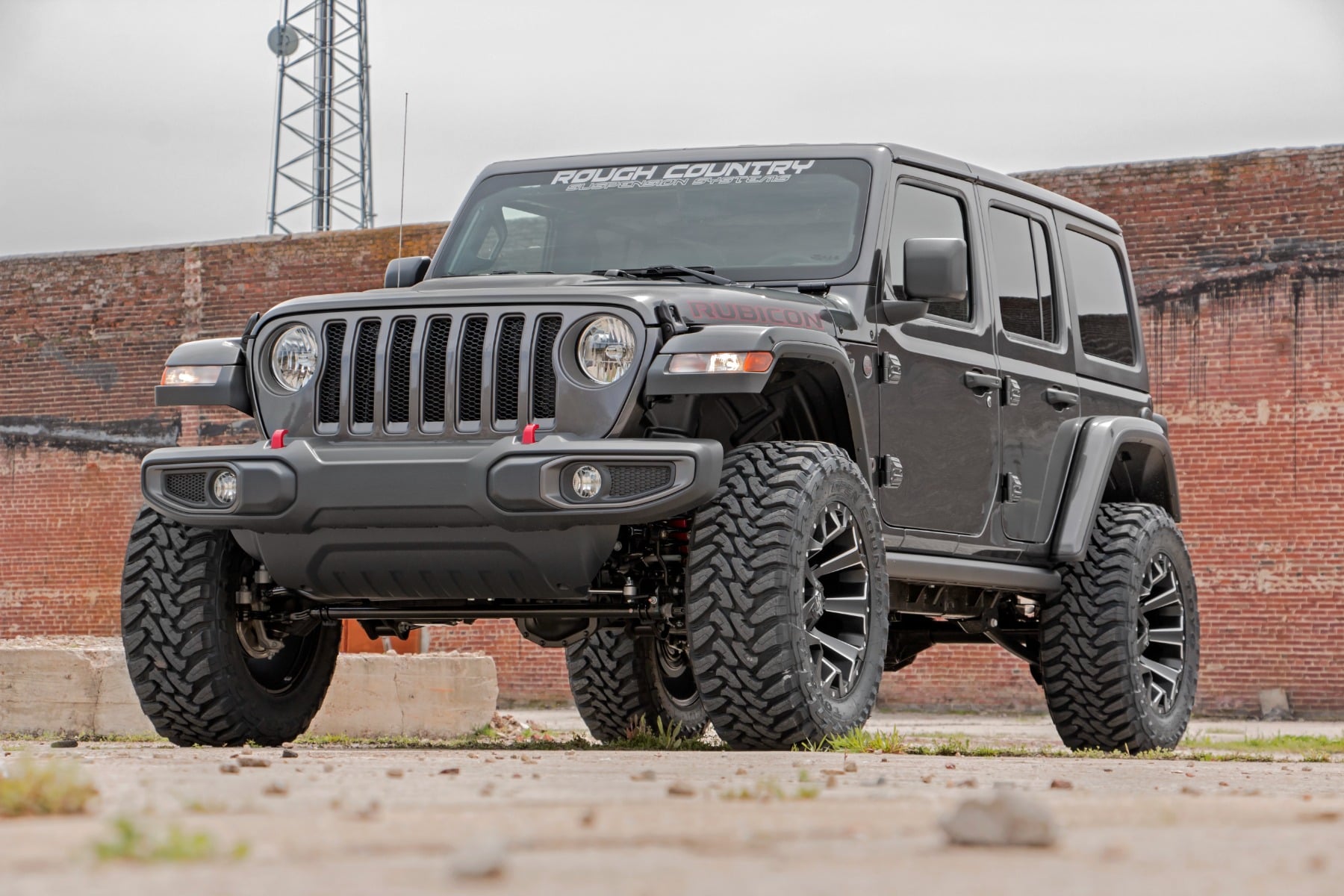 2.5 Inch Lift Kit Coils Jeep Wrangler Unlimited Rubicon 4WD (2024-2026) Rough Country