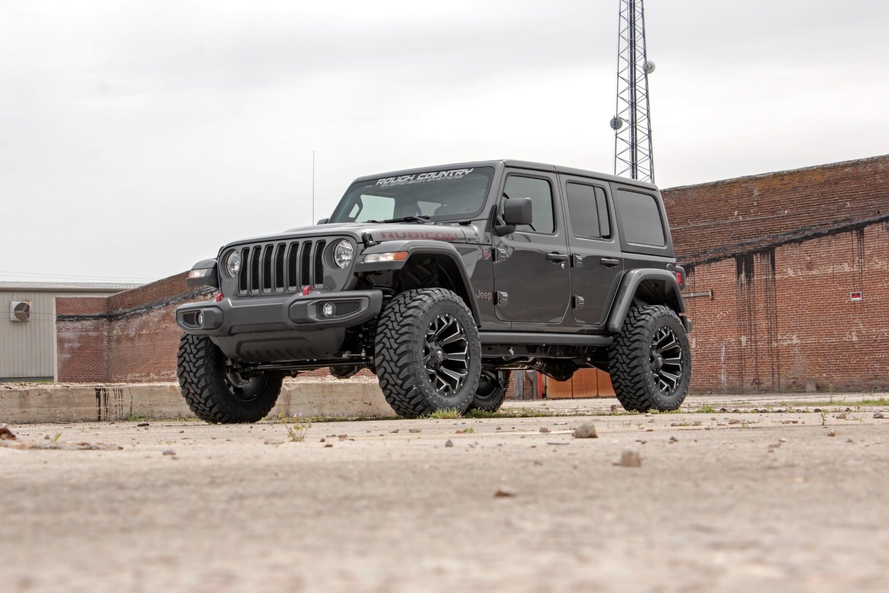 2.5 Inch Lift Kit Coils Jeep Wrangler Unlimited Rubicon 4WD (2024-2026) Rough Country