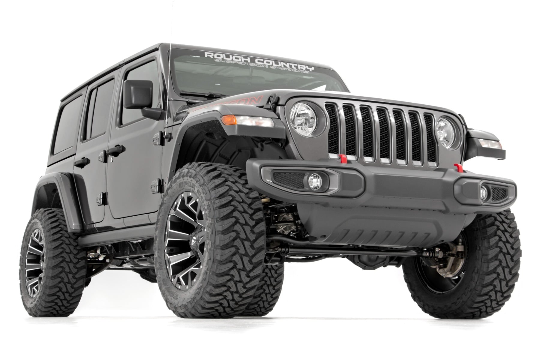 2.5 Inch Lift Kit Coils M1 Jeep Wrangler Unlimited Rubicon 4WD (2024-2026) Rough Country