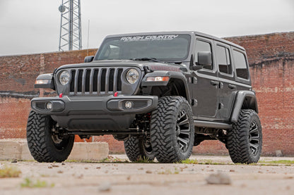 2.5 Inch Lift Kit Coils M1R Jeep Wrangler Unlimited Rubicon 4WD (2024-2026) Rough Country