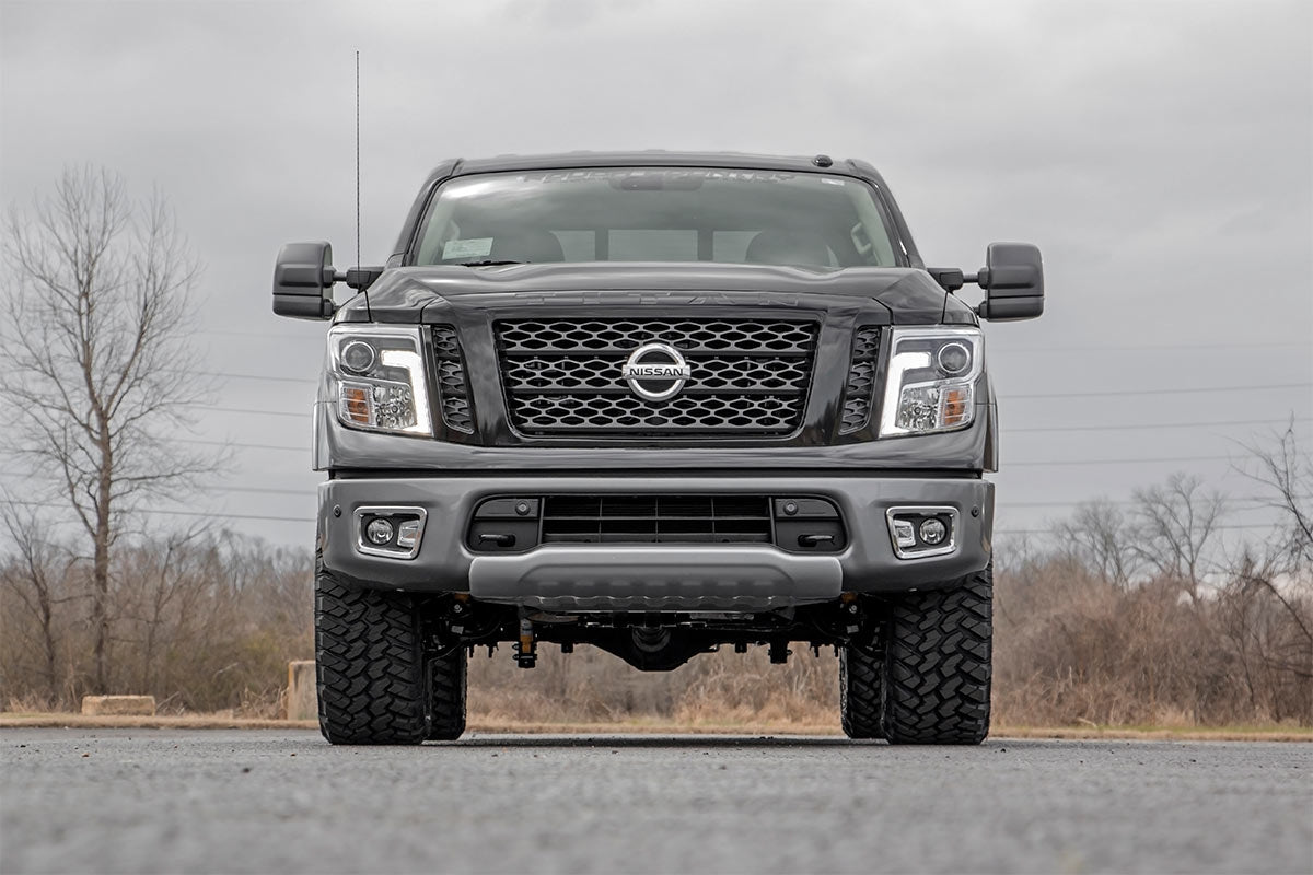3 Inch Lift Kit N3 Struts and Shocks 17-21 Nissan Titan 4WD Rough Country