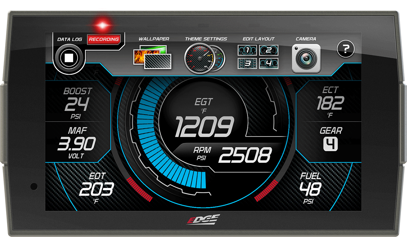 Evolution CTS3 for Cummins Up to +120 HP & +315 lb-ft torque 2003–2012 Dodge Ram Cummins 50-state legal tuner & touchscreen monitor Edge Products