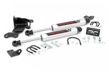 V2 Steering Stabilizer Dual 2.5-8 Inch Lift Jeep Gladiator JT/Wrangler JL (18-26) Rough Country