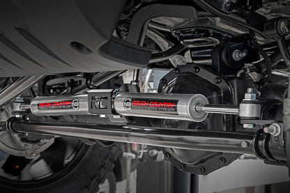 N3 Steering Stabilizer Dual 2.5-8 Inch Lift Jeep Gladiator JT/Wrangler JL (18-26) Rough Country