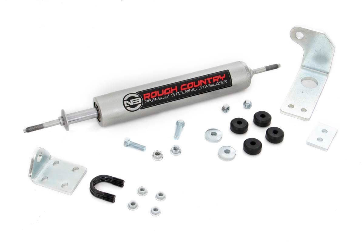 N3 Steering Stabilizer 0-5 Inch Lift Ford F-150 4WD (1997-2003) Rough Country