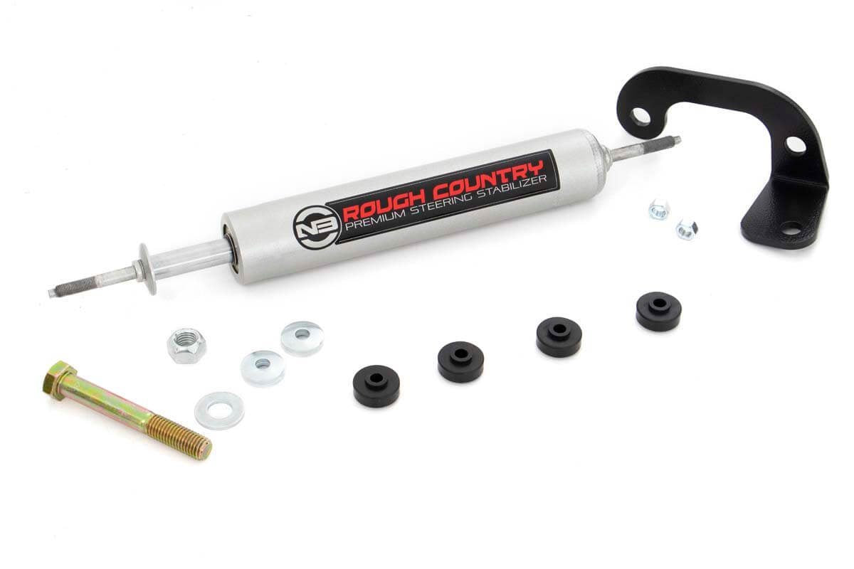 GM N3 Steering Stabilizer 4-6 Inch Lift Chevy Half-Ton Suburban (92-99)/Tahoe (95-99) Rough Country
