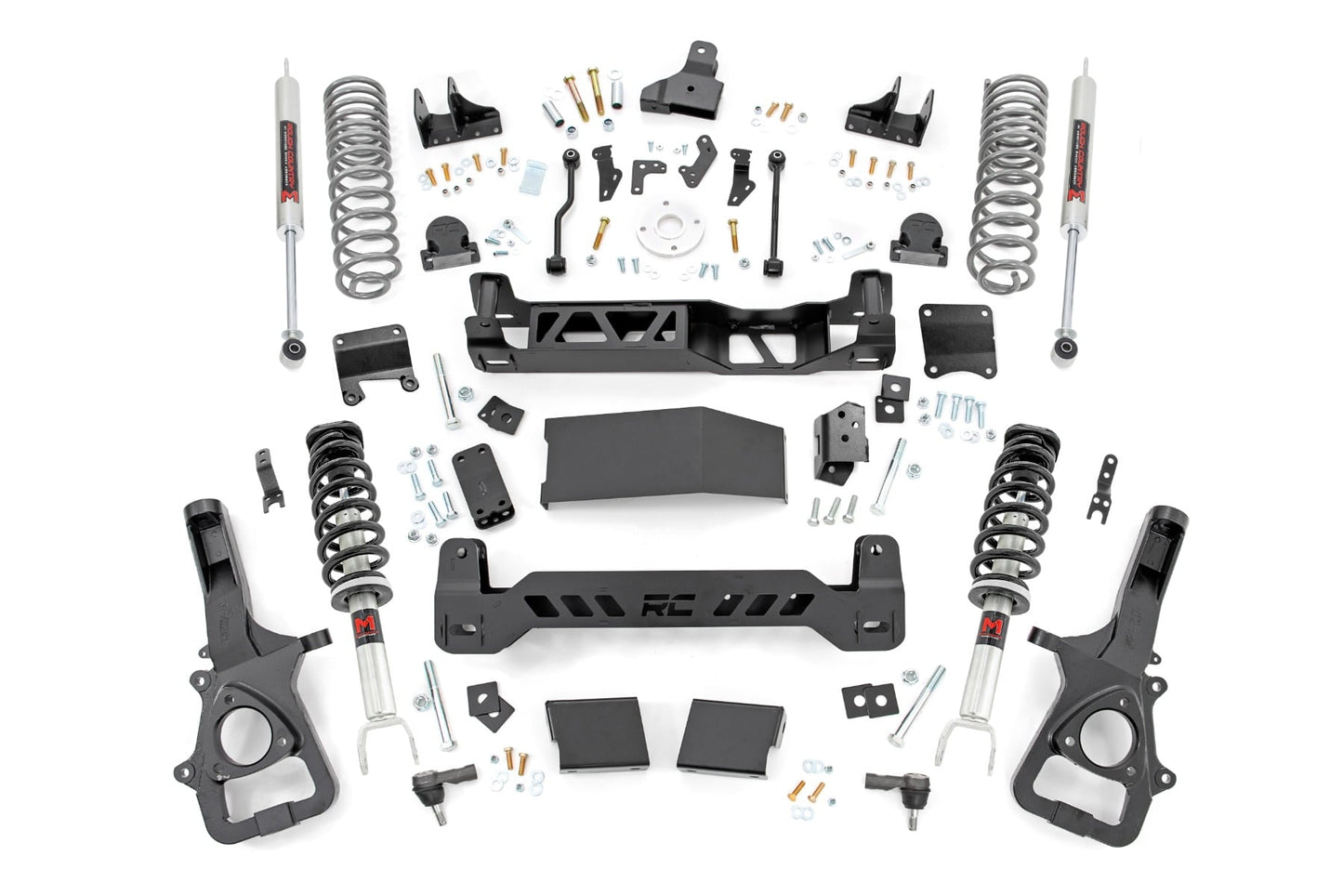 6 Inch Lift Kit 22XL M1 Struts Rear Coils Ram 1500 4WD (2025-2026) Rough Country