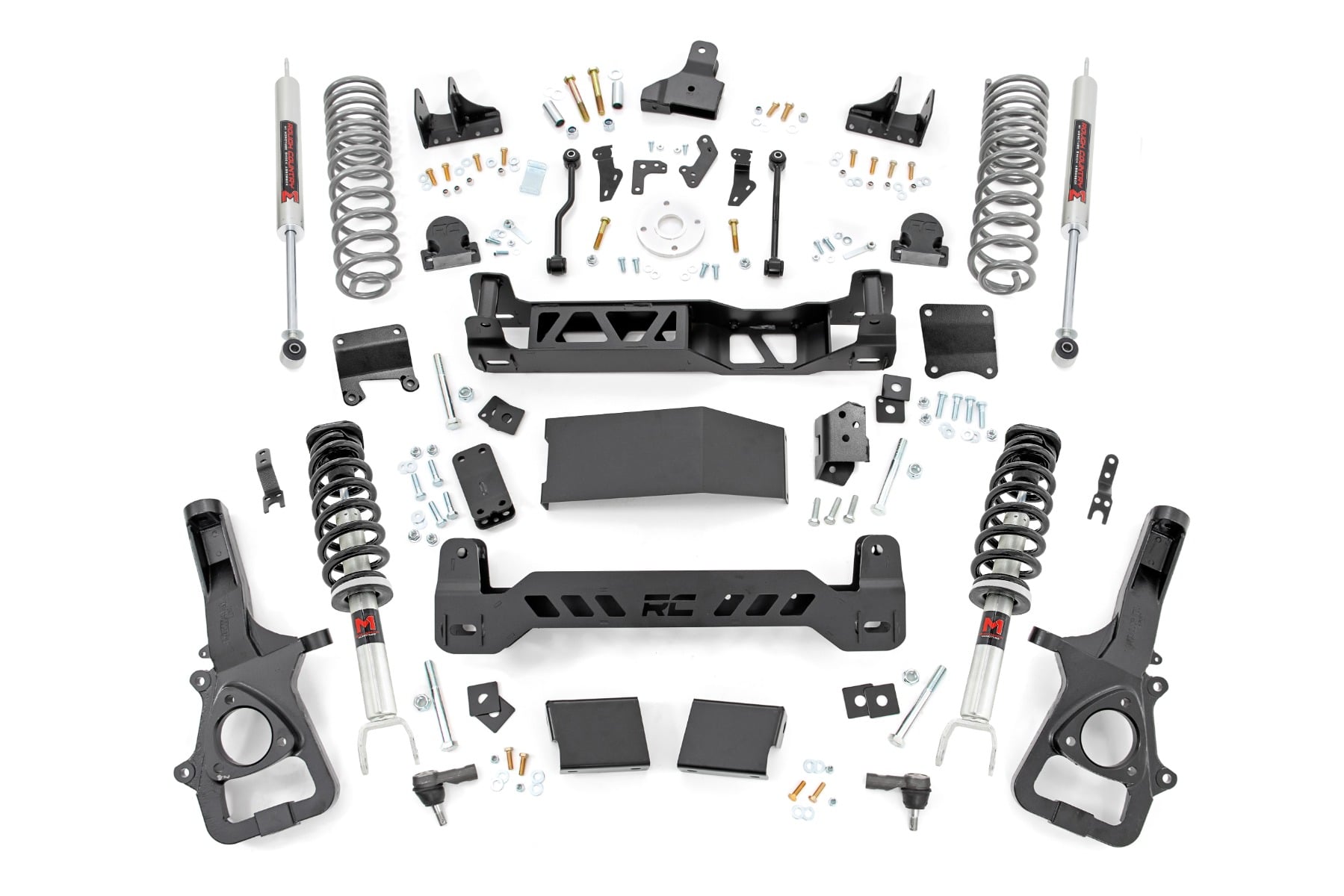 6 Inch Lift Kit 22XL M1 Struts Rear Coils Ram 1500 4WD (2025-2026) Rough Country