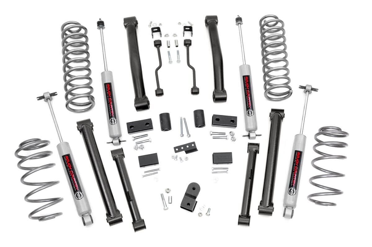 4 Inch Lift Kit Jeep Grand Cherokee ZJ 2WD/4WD (1993-1998) Rough Country