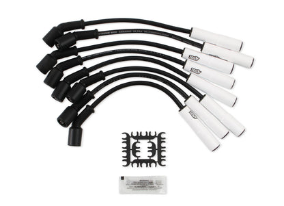 Spark Plug Wire Set Extreme 9000 Ceramic Boot Custom Fit Extreme Heat Ceramic Boot Wire Sets 12 Direct Fit For 2014+ Gen 5 Lt1/Lt4 Based Engines Corvette/Camaro/Truck/Suv ACCEL
