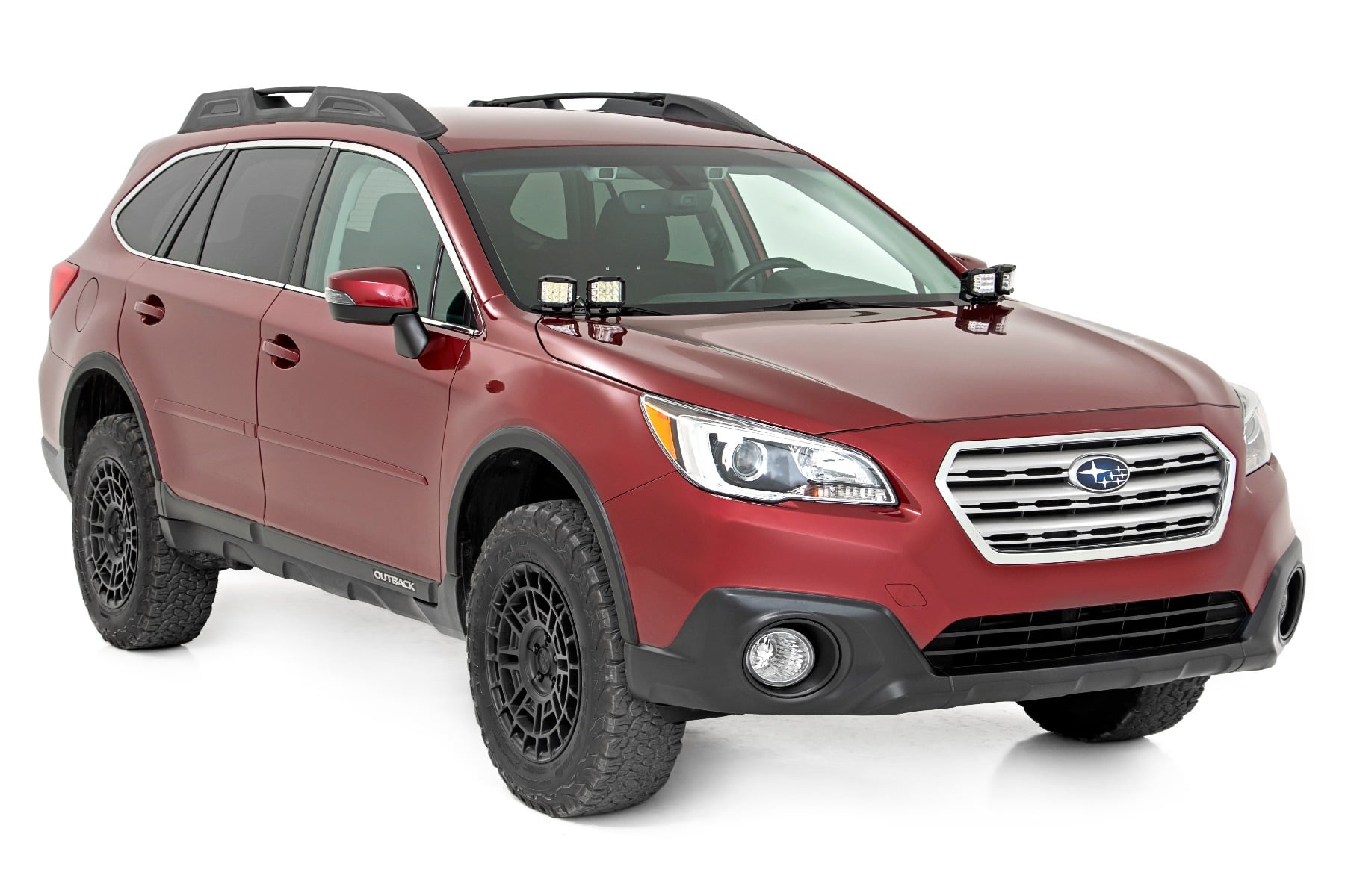 2 Inch Lift Kit N3 Front Struts Subaru Outback 4WD (2015-2019) Rough Country