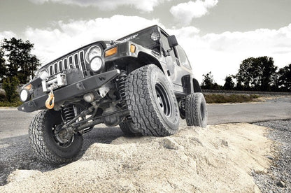 4 Inch Lift Kit M1 Jeep Wrangler TJ 4WD (1997-2002) Rough Country