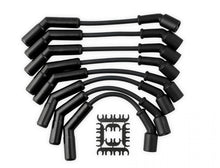 Spark Plug Wire Set Extreme 9000 Ceramic Boot Ls Terminals Ls3/Ls4/Ls7 Black Custom Fit Extreme Heat Black Ceramic Boot Ferro Spiral Core Spark Plug Wire Set ACCEL