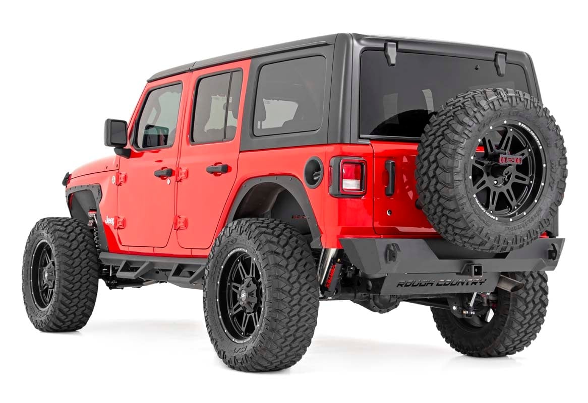 3.5 Inch Lift Kit Adj Lower FR D/S M1 Non-Rubicon Jeep Wrangler Unlimited (24-26) Rough Country