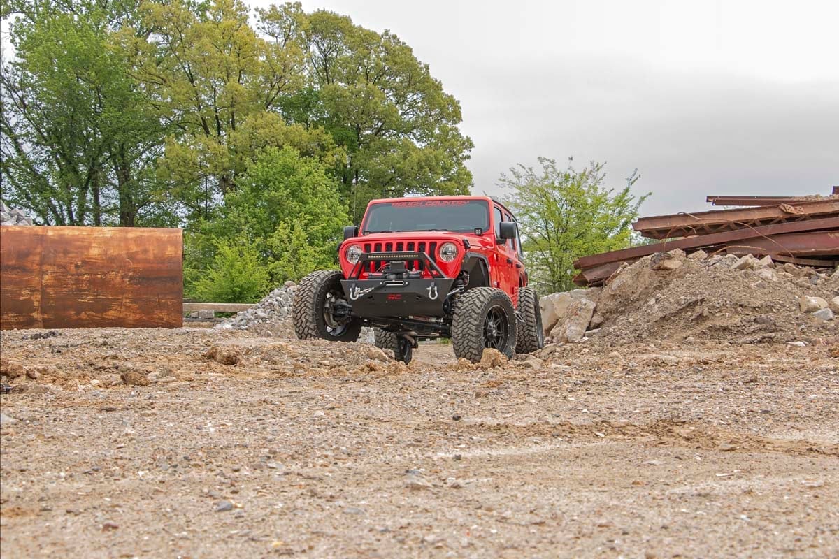 3.5 Inch Lift Kit Adj Lower FR D/S M1 Non-Rubicon Jeep Wrangler Unlimited (24-26) Rough Country
