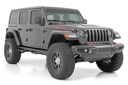 3.5 Inch Lift Kit Adj Lower FR D/S M1 Rubicon Jeep Wrangler Unlimited (24-26) Rough Country