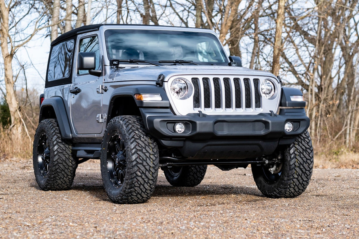 3.5 Inch Lift Kit Adj Lower FR D/S M1 Jeep Wrangler JL 4WD (24-26) Rough Country
