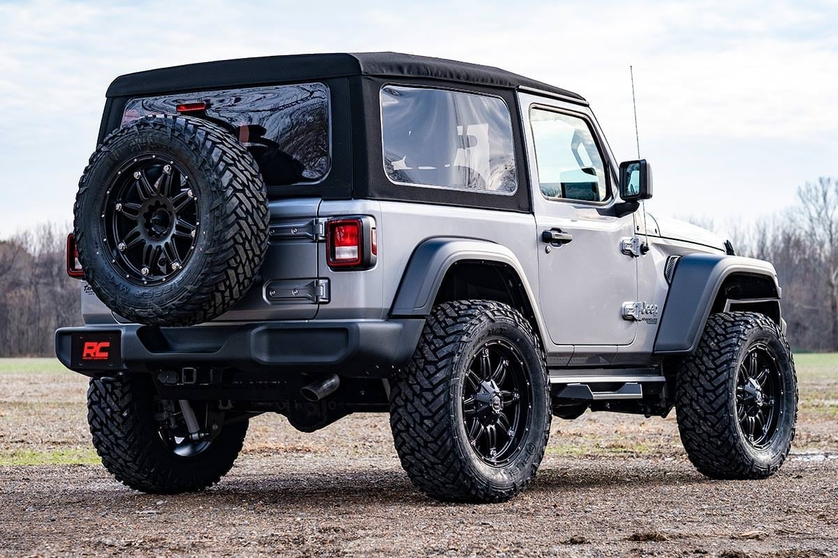 3.5 Inch Lift Kit Adj LCA FR D/S M1 Jeep Wrangler JL 4WD (2024-2026) Rough Country