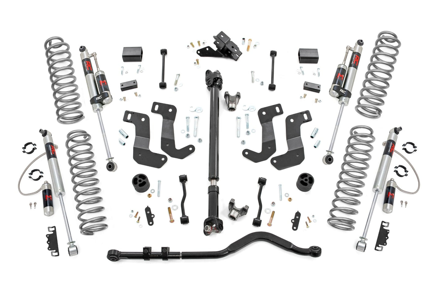3.5 Inch Lift Kit C/A Drop FR D/S M1R Non-Rubicon Jeep Wrangler Unlimited (24-26) Rough Country