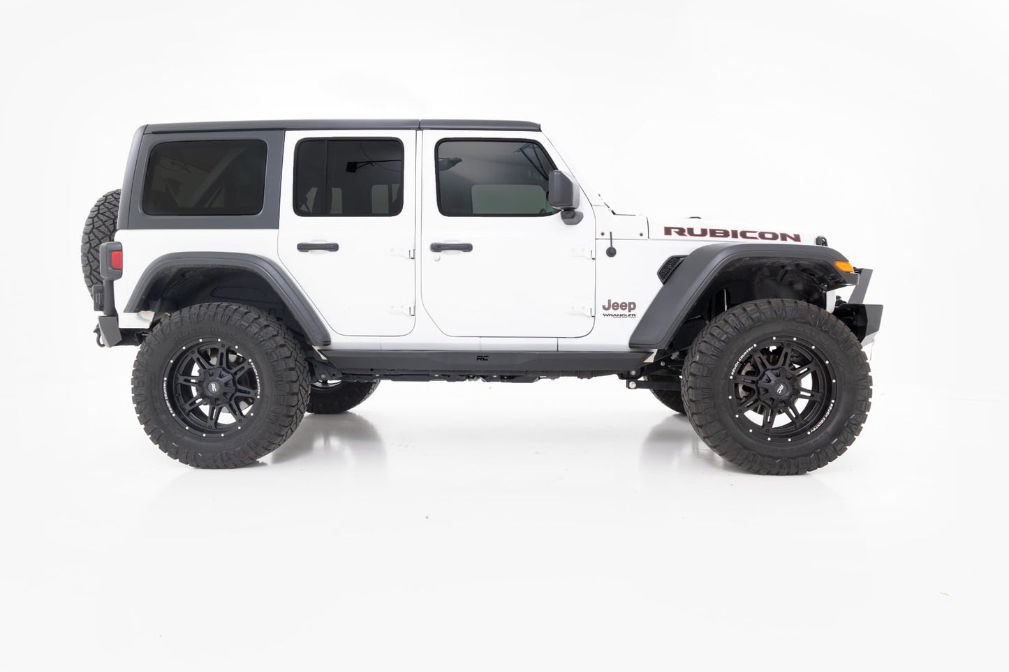3.5 Inch Lift Kit C/A Drop FR D/S Rubicon Jeep Wrangler Unlimited 4WD (24-26) Rough Country
