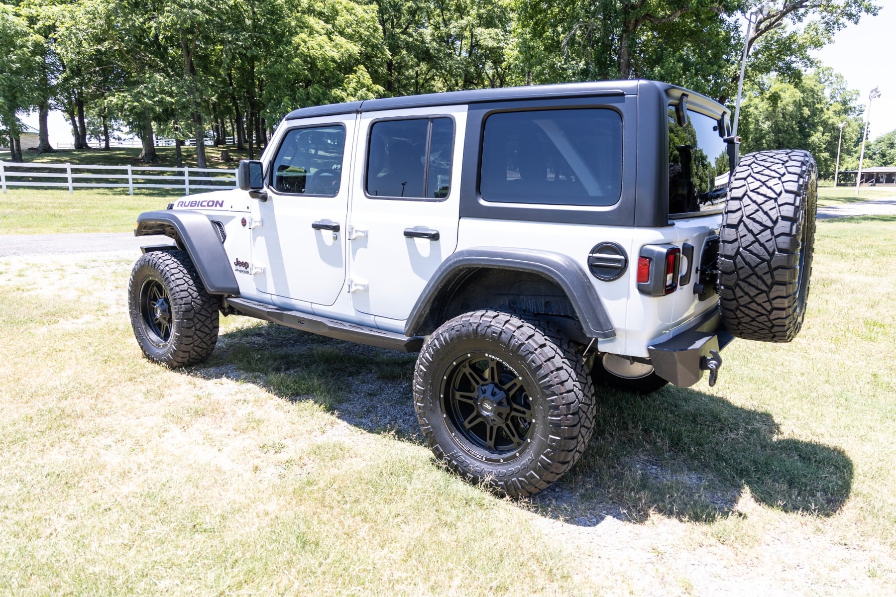 3.5 Inch Lift Kit C/A Drop FR D/S Rubicon Jeep Wrangler Unlimited 4WD (24-26) Rough Country