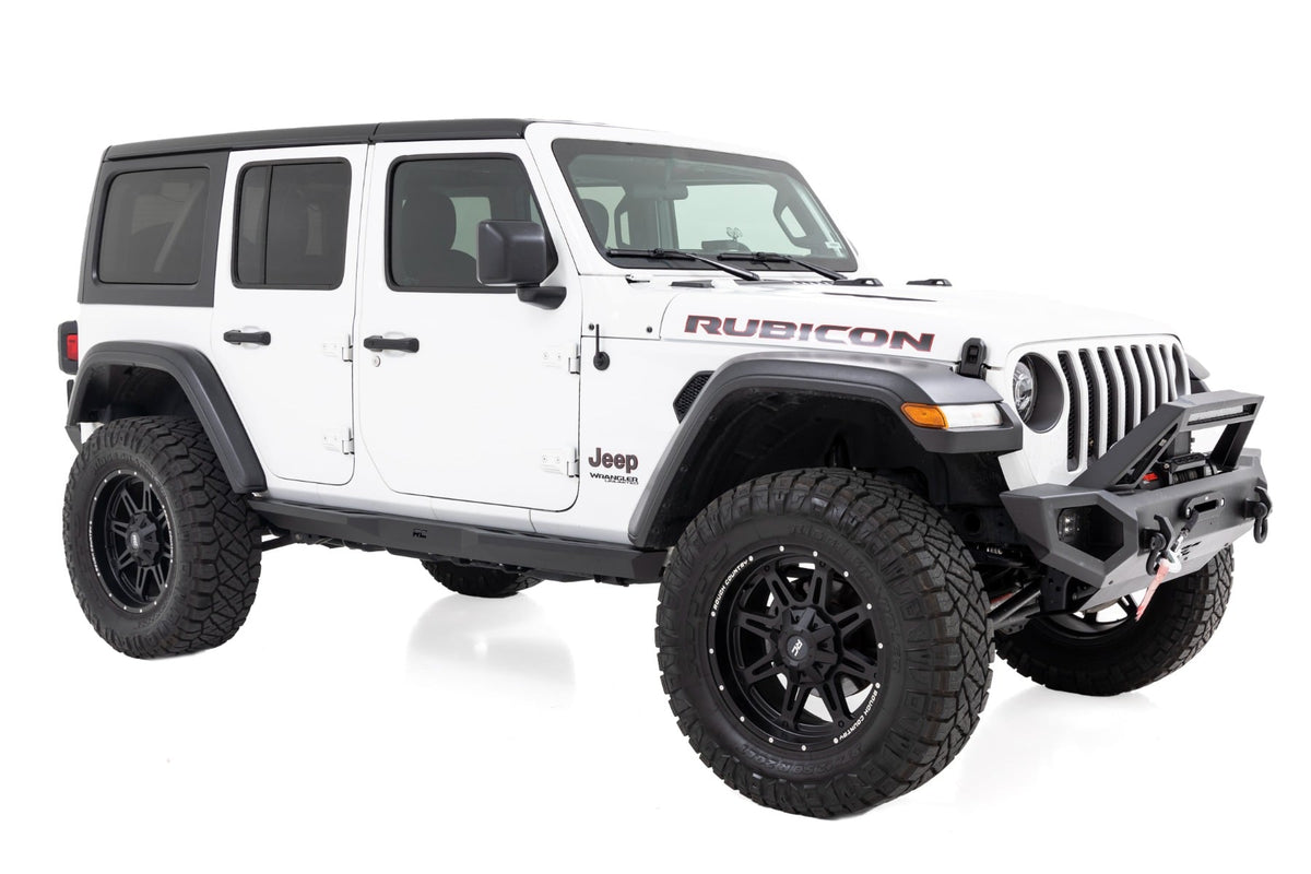 3.5 Inch Lift Kit C/A Drop FR D/S M1R Rubicon Jeep Wrangler Unlimited (24-26) Rough Country