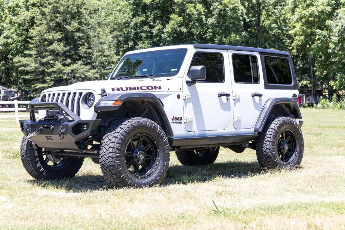 3.5 Inch Lift Kit C/A Drop FR D/S M1R Rubicon Jeep Wrangler Unlimited (24-26) Rough Country