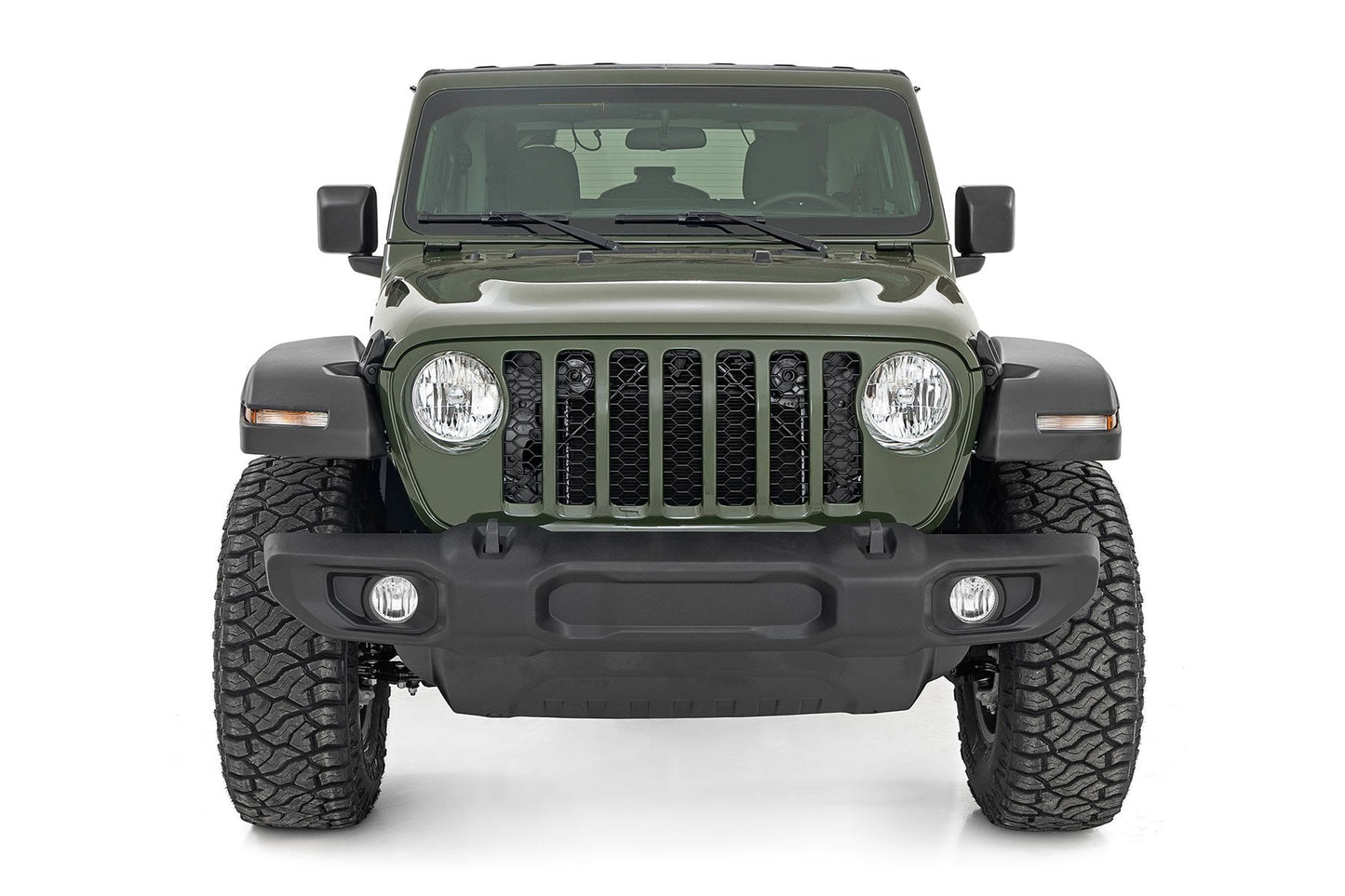 3.5 Inch Lift Kit C/A Drop Front D/S Jeep Wrangler JL 4WD (2024-2026) Rough Country