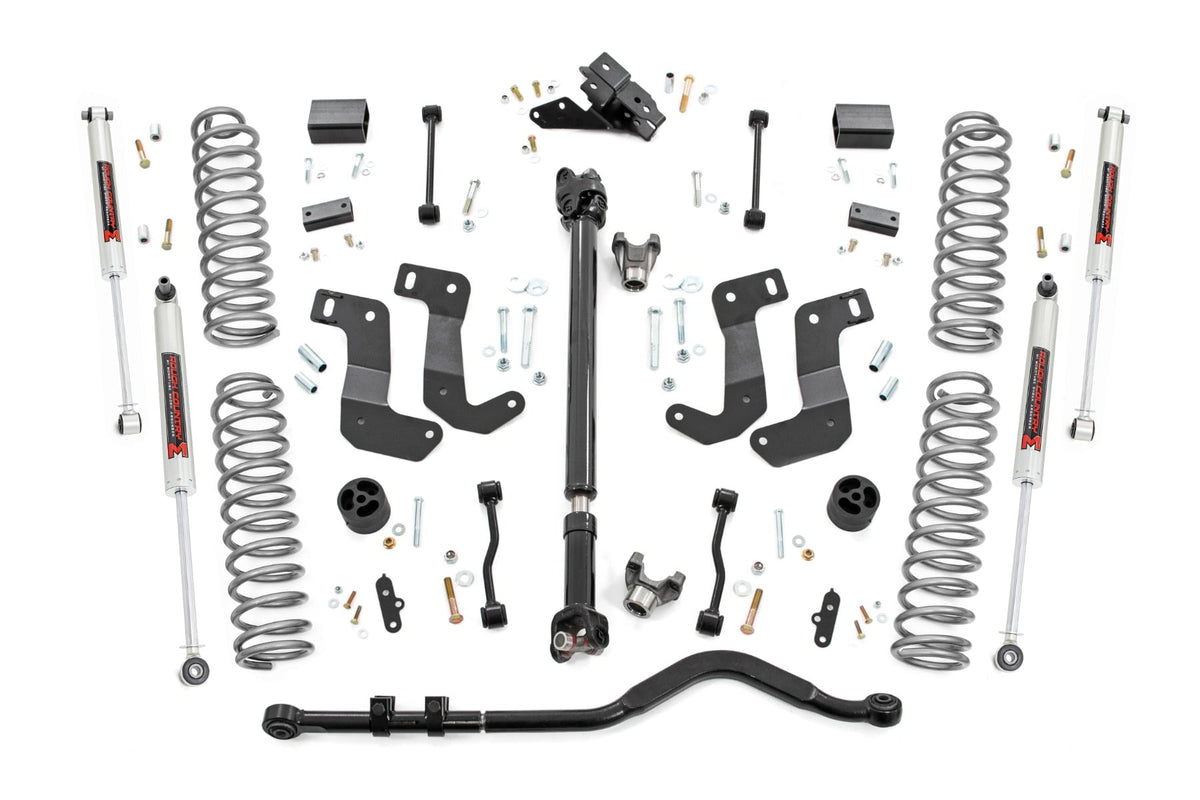 3.5 Inch Lift Kit C/A Drop Front D/S M1 Jeep Wrangler JL 4WD (24-26) Rough Country