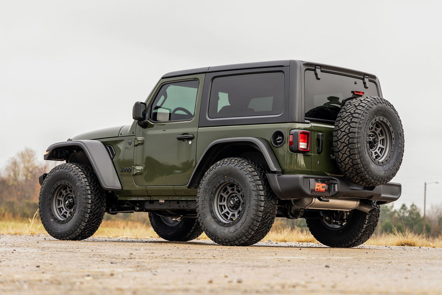 3.5 Inch Lift Kit C/A Drop Front D/S M1R Jeep Wrangler JL 4WD (24-26) Rough Country