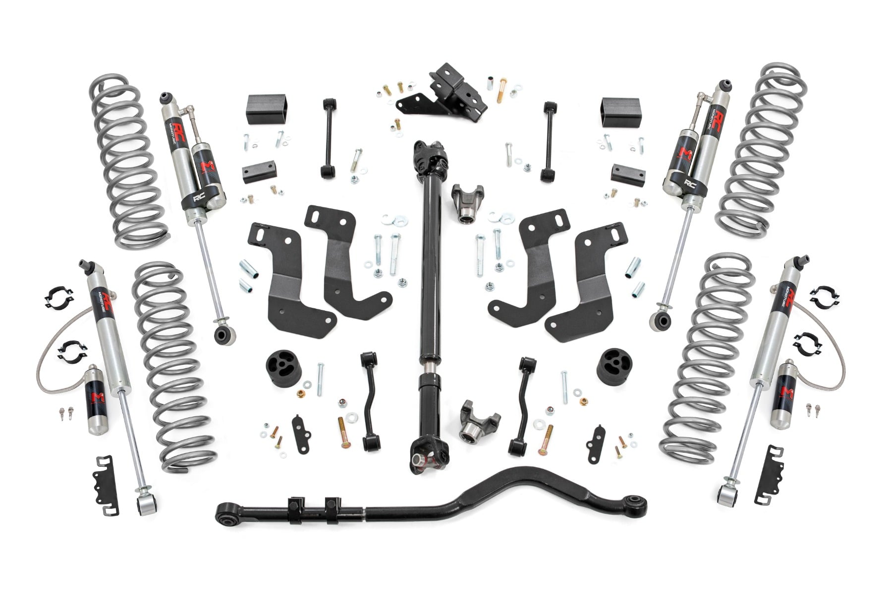3.5 Inch Lift Kit C/A Drop FR D/S M1R Jeep Wrangler JL 4WD (24-26) Rough Country