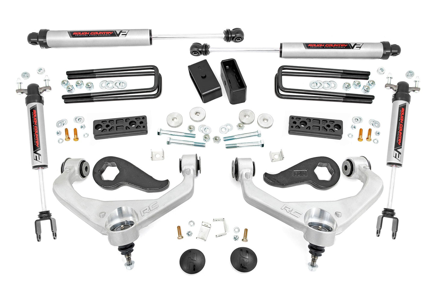 3 Inch Lift Kit UCAs V2 Sierra/Silverado 3500 HD (20-26) Rough Country