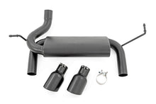 Jeep Dual Outlet Performance Exhaust - Black 07-18 Wrangler JK Rough Country