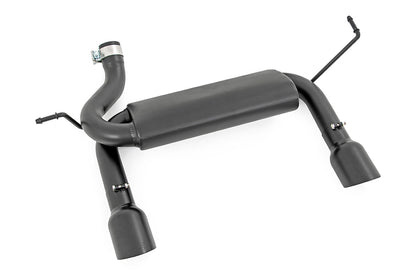 Performance Exhaust Dual Outlet Jeep Wrangler JK/Wrangler Unlimited (07-18) Rough Country