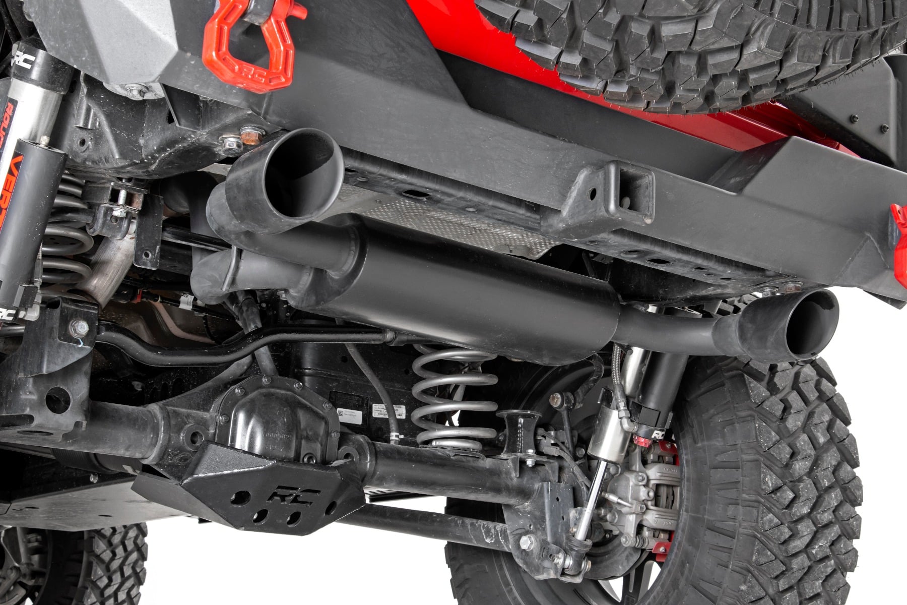 Performance Exhaust Dual Outlet Jeep Wrangler JL (18-26)/Wrangler Unlimited (18-26) Rough Country