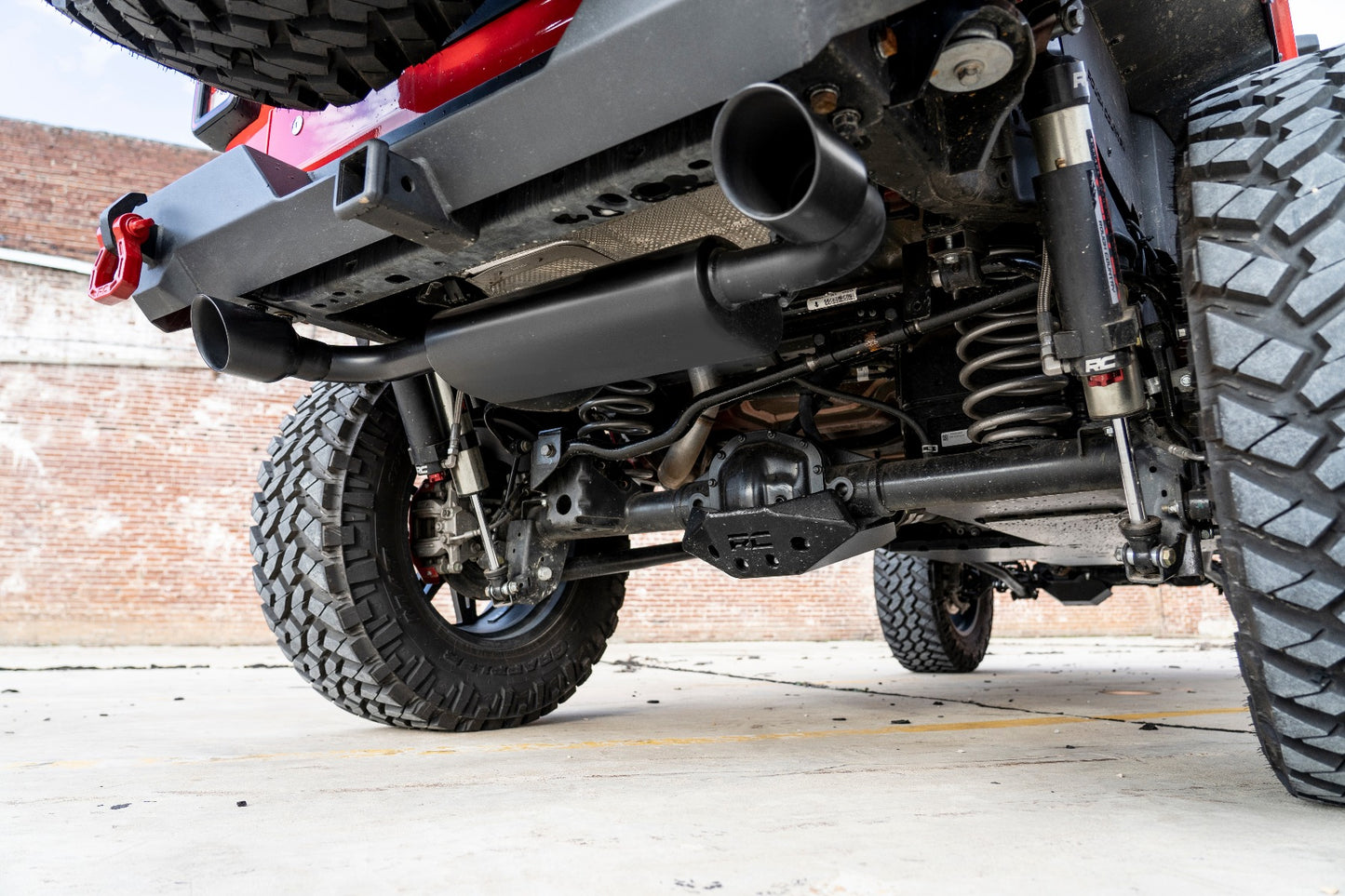 Performance Exhaust Dual Outlet Jeep Wrangler JL (18-26)/Wrangler Unlimited (18-26) Rough Country
