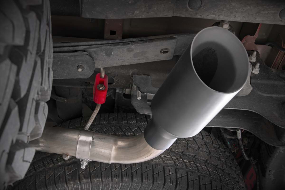 Performance Cat-Back Exhaust 5.3L Silverado/Sierra 1500 (14-18 & Classic) Rough Country
