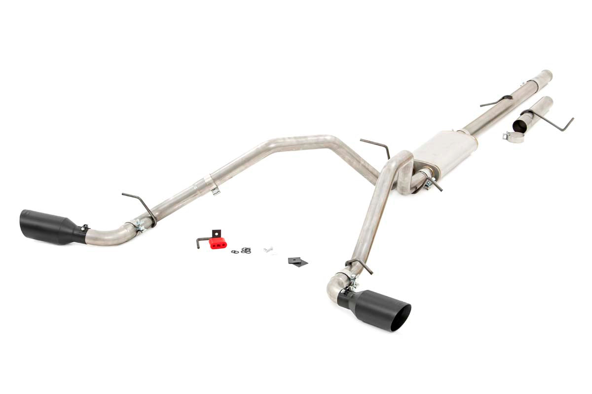 Performance Cat-Back Exhaust Stainless 4.8L/5.3L Silverado/Sierra 1500 (09-13) Rough Country