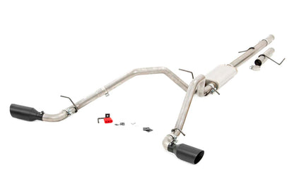 Performance Cat-Back Exhaust Stainless 4.8L/5.3L Silverado/Sierra 1500 (09-13) Rough Country
