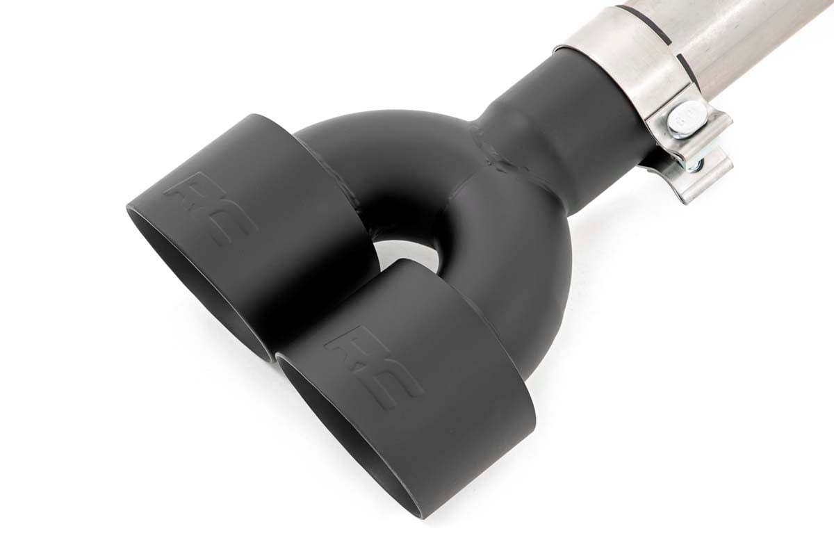 Performance Exhuast Stainless Crew/Dbl RR Exit Silverado/Sierra 1500 (19-26) Rough Country