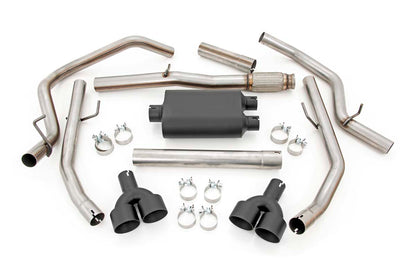 Performance Cat-Back Exhaust 6.2L 5 Foot 8 Inch & 6 Foot 6 Inch Bed Silverado/Sierra 1500 (19-26) Rough Country