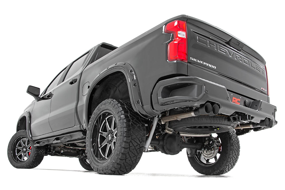 Performance Cat-Back Exhaust 6.2L 5 Foot 8 Inch & 6 Foot 6 Inch Bed Silverado/Sierra 1500 (19-26) Rough Country