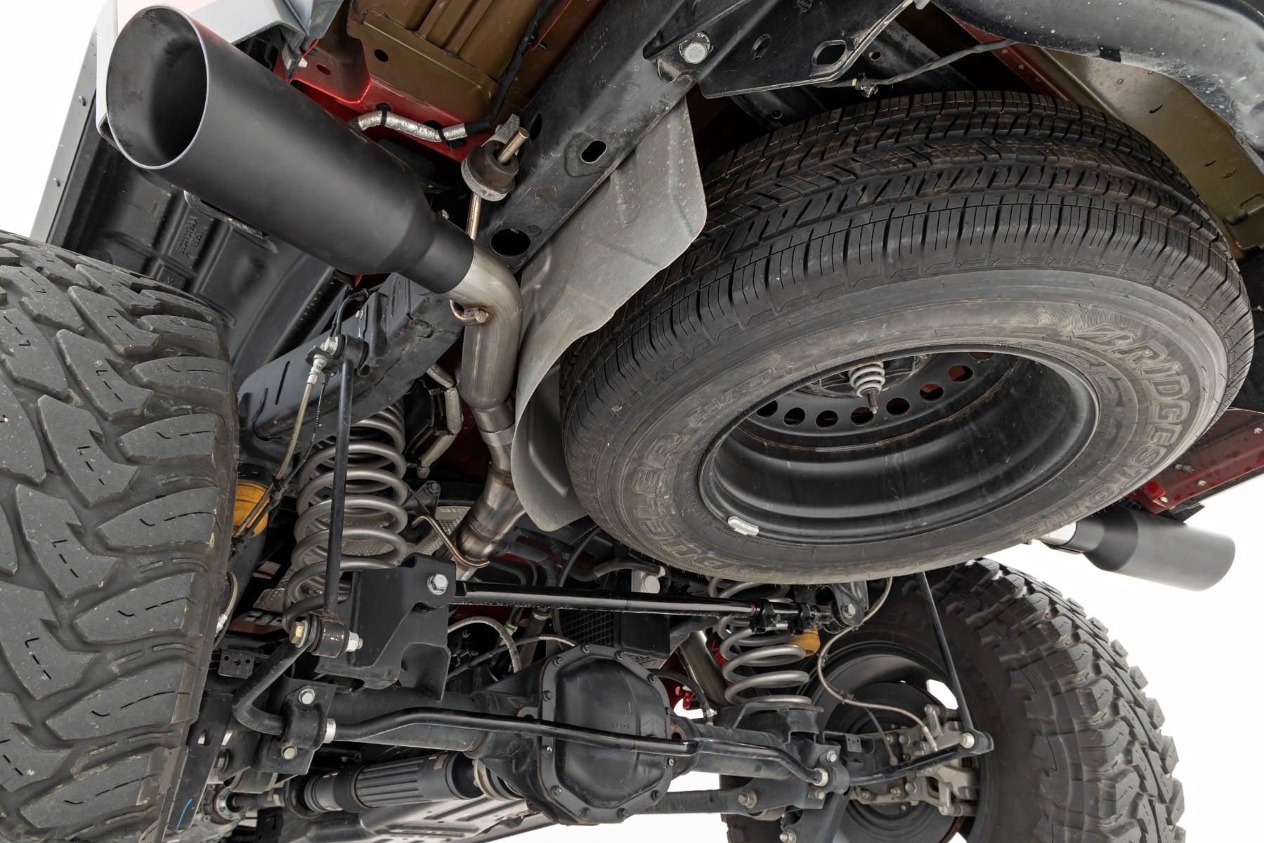 Performance Cat-Back Exhaust Stainless 3.6L Jeep Gladiator JT (20-25) Rough Country
