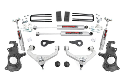 3.5 Inch Lift Kit Knuckle w/ Overloads Silverado/Sierra 2500HD/3500HD (11-19) Rough Country