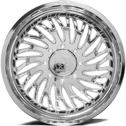 AXE WHEELS AF10 DUALLY (front left) - FULLY POLISHED