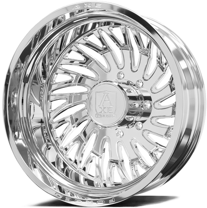 AXE WHEELS AF10 DUALLY (front right) - FULLY POLISHED
