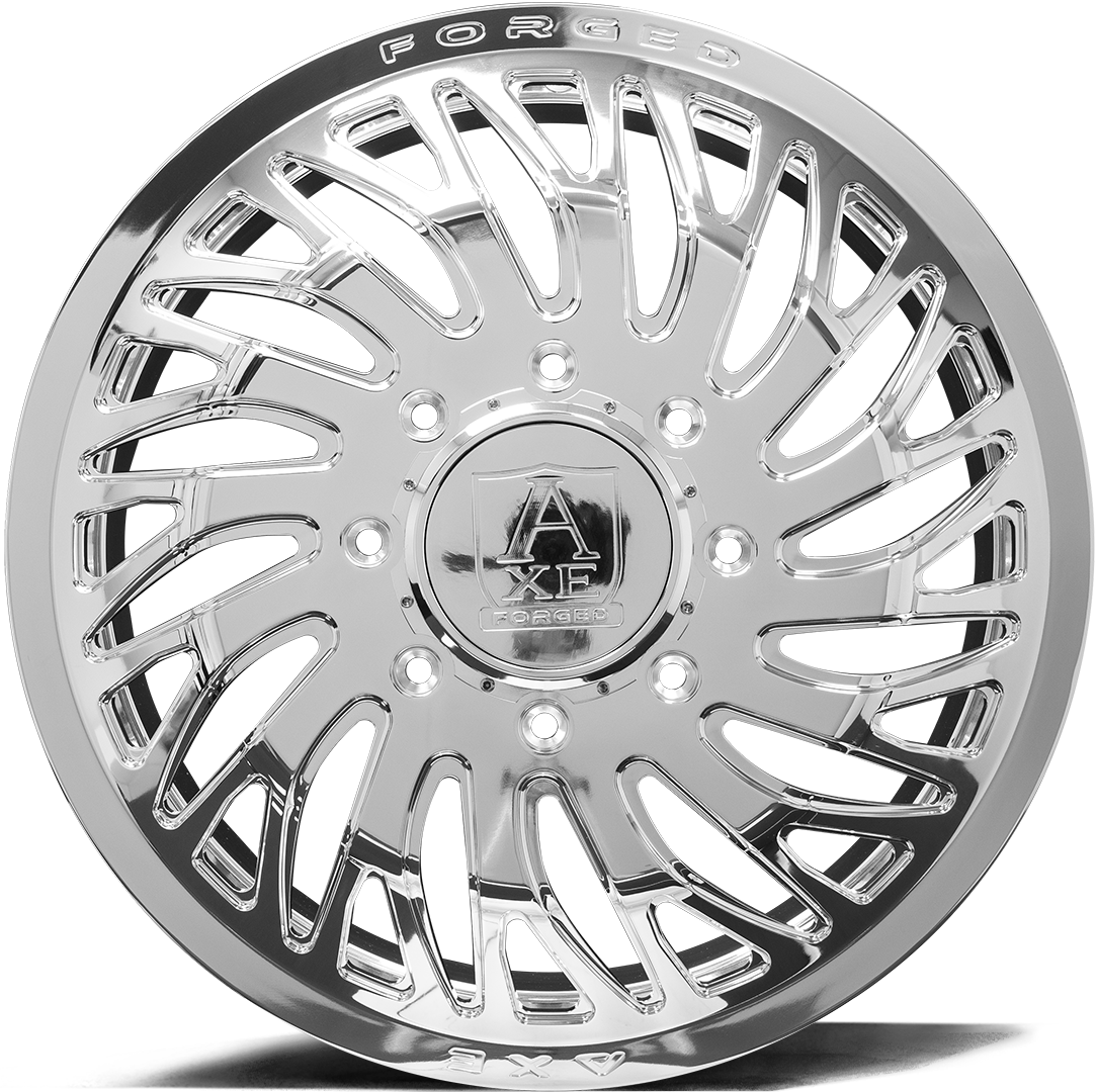 AXE WHEELS AF10 DUALLY (rear left) - FULLY POLISHED