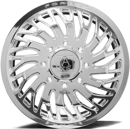 AXE WHEELS AF10 DUALLY (front right) - FULLY POLISHED